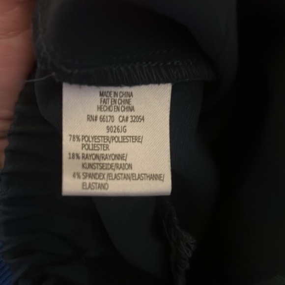 Anthropologie Dark Blue Women's Trousers - Picture 5 of 6